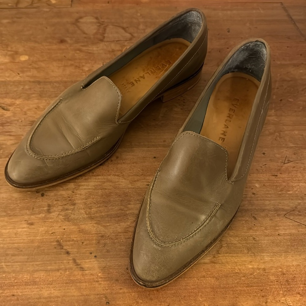 Everlane Modern Leather Loafer Size 8